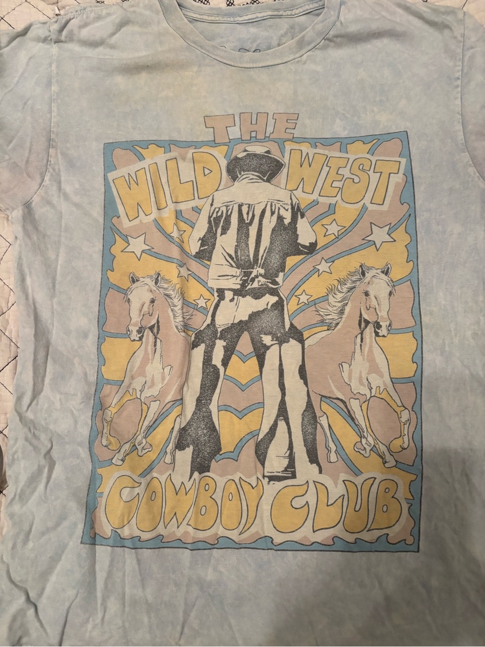 The Wild West cowboy club Tee shirt S